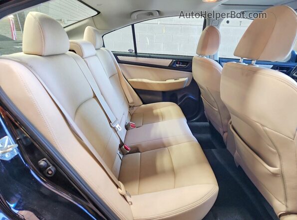 4S3BNAD62H3064209 2017 SUBARU LEGACY Black Vista de los asientos traseros