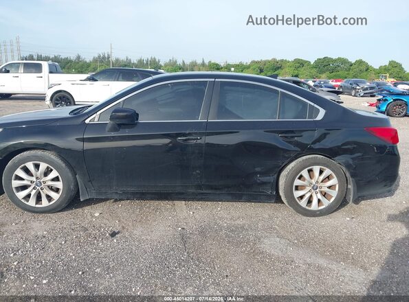 4S3BNAD68H3022577 2017 SUBARU LEGACY Черный Вид спереди