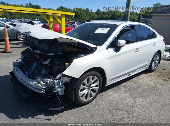 4S3BNAD69G3045171 2016 SUBARU LEGACY White Vista tres cuartos delantera izquierda