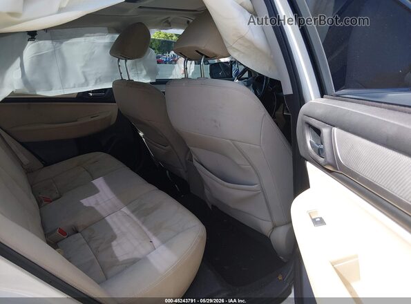 4S3BNAD69G3045171 2016 SUBARU LEGACY White Vista de la etiqueta del VIN