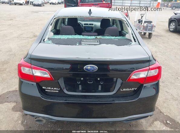 4S3BNAF66J3024265 2018 SUBARU LEGACY Black წინა ხედი