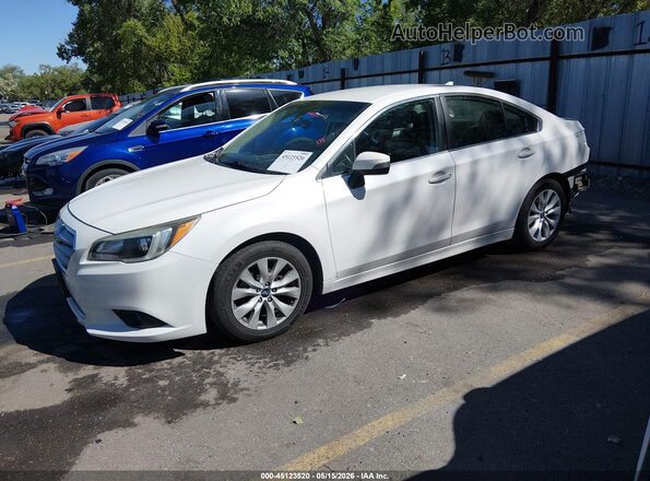 4S3BNAF67H3010143 2017 SUBARU LEGACY White Առջևի ձախ երեք քառորդ տեսարան