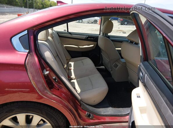 4S3BNAH67H3033175 2017 SUBARU LEGACY Maroon 