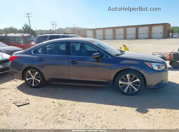 4S3BNAL65G3025470 2016 SUBARU LEGACY Blue Вид задньої частини салону