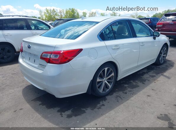 4S3BNAL65G3037988 2016 SUBARU LEGACY Белый Задняя правая четверть