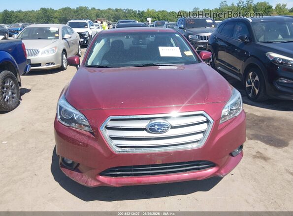 4S3BNAN60H3054129 2017 SUBARU LEGACY Red 
