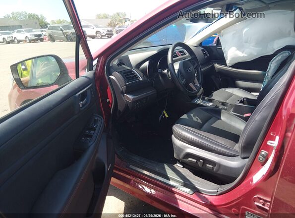 4S3BNAN60H3054129 2017 SUBARU LEGACY Red 