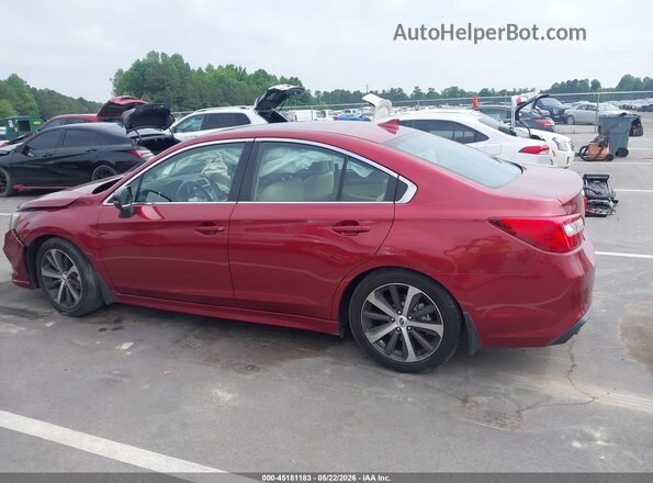 4S3BNAN61K3015198 2019 SUBARU LEGACY Красный Панорамный вид салона 360°