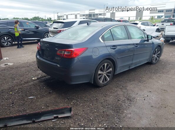 4S3BNAN62H3005899 2017 SUBARU LEGACY Серый Задняя правая четверть