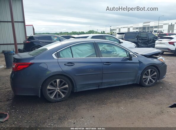 4S3BNAN62H3005899 2017 SUBARU LEGACY Серый Вид задней части салона