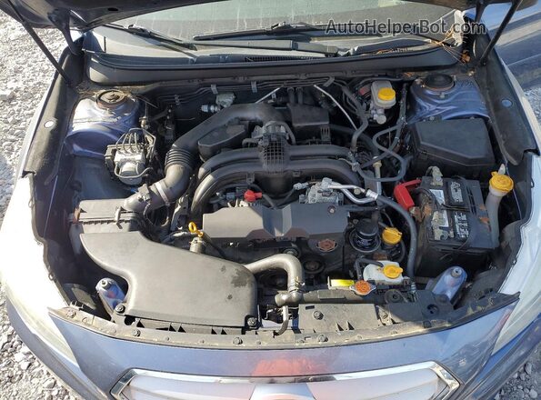 4S3BNAN65G3051855 2016 SUBARU LEGACY Blue Rear interior view