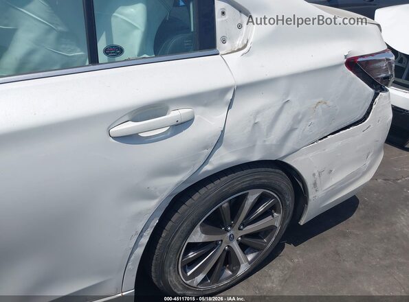 4S3BNAN65K3029962 2019 SUBARU LEGACY Белый 