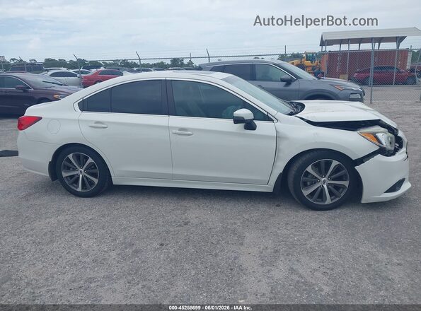 4S3BNAN6XH3006959 2017 SUBARU LEGACY White Սալոնի հետևի տեսք