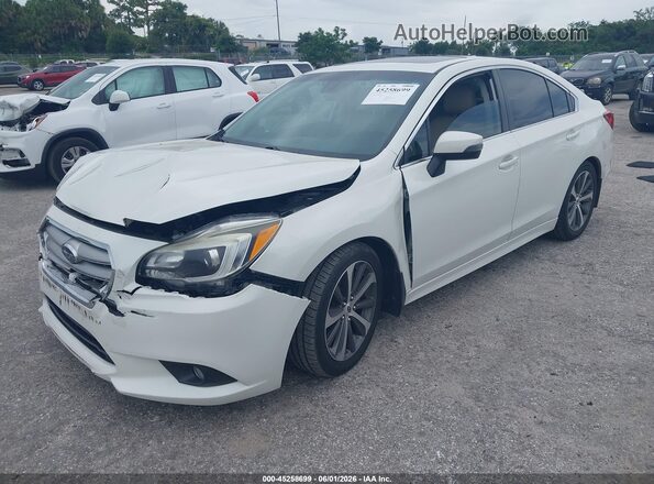 4S3BNAN6XH3006959 2017 SUBARU LEGACY White Առջևի ձախ երեք քառորդ տեսարան