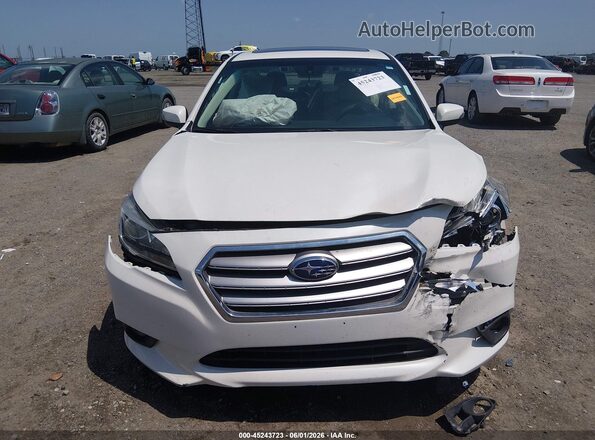 4S3BNAN6XH3010381 2017 SUBARU LEGACY White Instrument cluster view