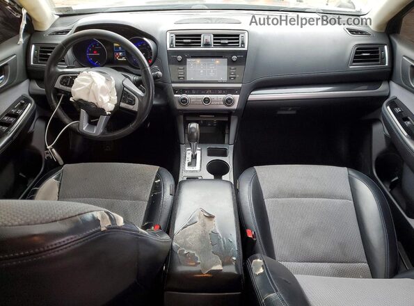 4S3BNAR64H3048618 2017 SUBARU LEGACY Gray Առջևի վահանակի տեսք