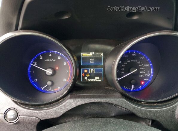 4S3BNAR64H3048618 2017 SUBARU LEGACY Gray Սարքավորումների վահանակի տեսք