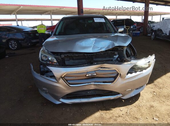 4S3BNAR65H3054654 2017 SUBARU LEGACY Silver Vista frontal