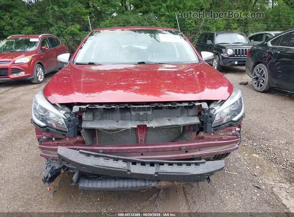 4S3BNAR68J3007639 2018 SUBARU LEGACY Red Вид задньої частини салону