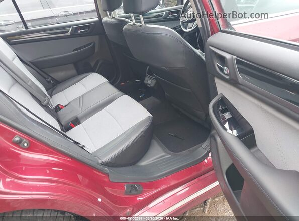 4S3BNAR68J3007639 2018 SUBARU LEGACY Red Вид наклейки з VIN-кодом