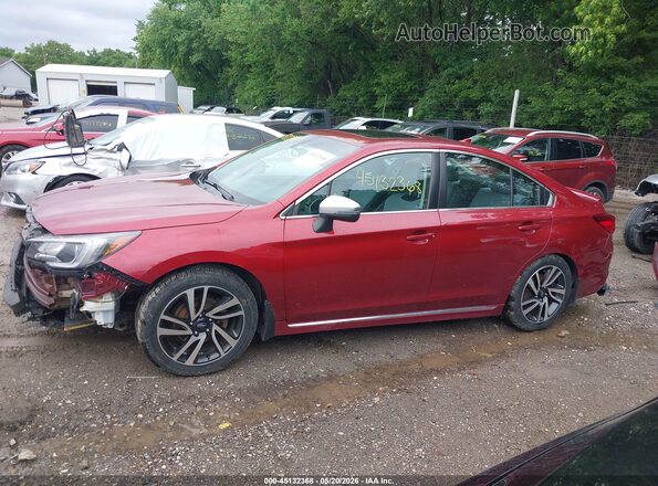 4S3BNAR68J3007639 2018 SUBARU LEGACY Red 