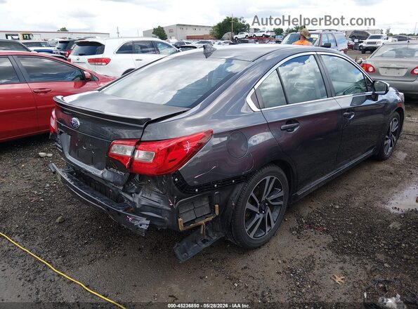 4S3BNAR68J3018575 2018 SUBARU LEGACY Gray Задня права чверть