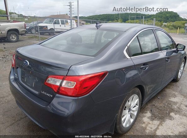 4S3BNBC63G3012626 2016 SUBARU LEGACY Серый Задняя правая четверть