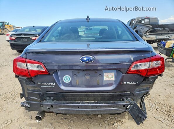 4S3BNBC64G3036384 2016 SUBARU LEGACY Blue Vista trasera