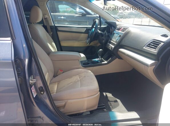 4S3BNBF62G3047685 2016 SUBARU LEGACY Blue Widok wnętrza z przodu