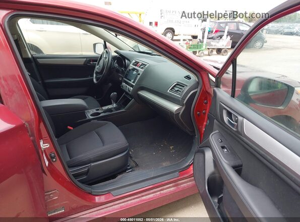 4S3BNBF67G3055796 2016 SUBARU LEGACY Maroon Front interior view
