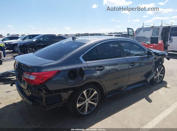 4S3BNBN63G3016740 2016 SUBARU LEGACY Gray Задня права чверть
