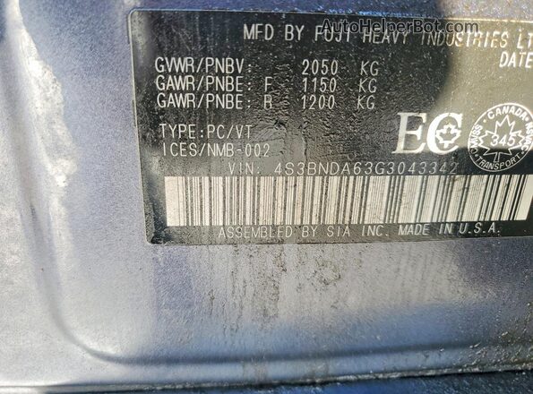 4S3BNDA63G3043342 2016 SUBARU LEGACY Gray Widok komory silnika