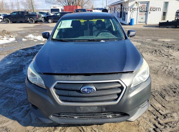4S3BNDA63G3043342 2016 SUBARU LEGACY Gray Widok z przodu