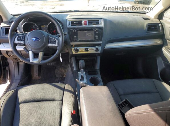 4S3BNDA63G3043342 2016 SUBARU LEGACY Gray Widok deski rozdzielczej
