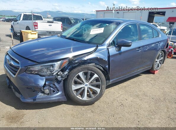4S3BNEN60J3046884 2018 SUBARU LEGACY Синий Передняя левая четверть