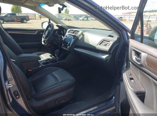4S3BNEN60J3046884 2018 SUBARU LEGACY Синий Вид салона спереди