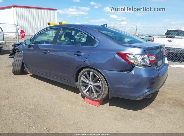 4S3BNEN60J3046884 2018 SUBARU LEGACY Синий Задняя левая четверть