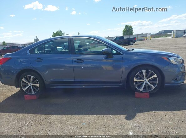 4S3BNEN60J3046884 2018 SUBARU LEGACY Синий Вид задней части салона