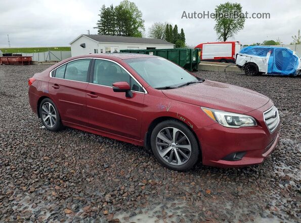 4S3BNEN64H3035395 2017 SUBARU LEGACY Red Front right