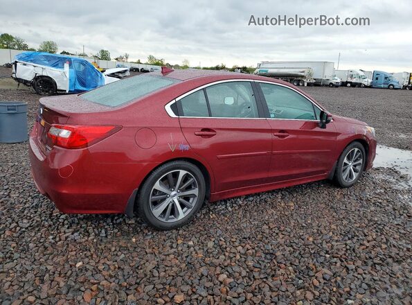 4S3BNEN64H3035395 2017 SUBARU LEGACY Red Rear right