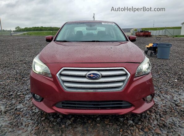 4S3BNEN64H3035395 2017 SUBARU LEGACY Red Front view