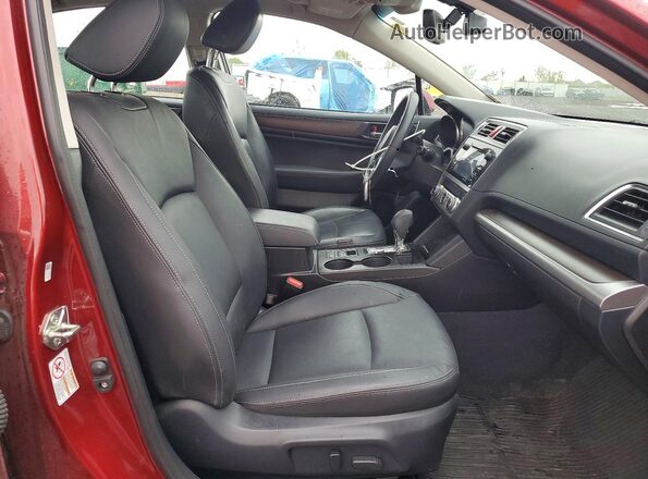 4S3BNEN64H3035395 2017 SUBARU LEGACY Red Front interior view