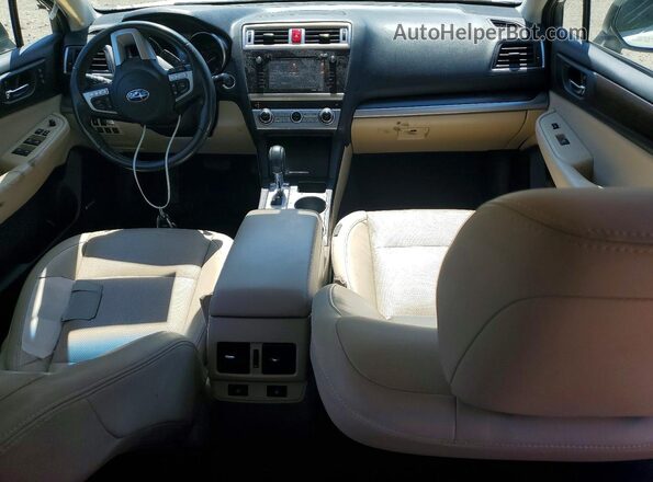 4S3BNEN66H3023233 2017 SUBARU LEGACY Белый Вид панели приборов