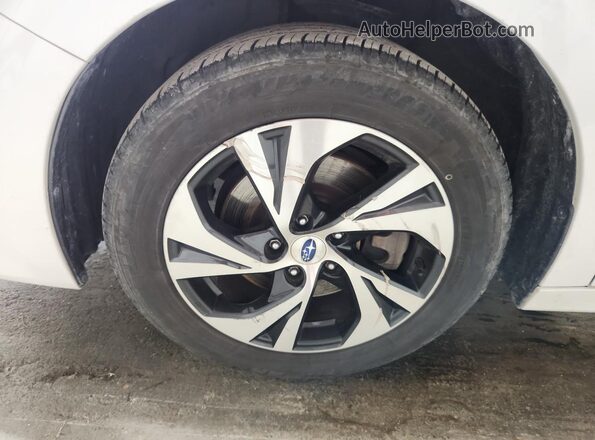 4S3BWAB65N3008129 2022 SUBARU LEGACY White Widok naklejki z numerem VIN
