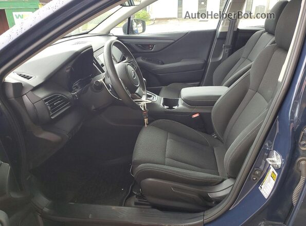 4S3BWAB66P3017411 2023 SUBARU LEGACY Синий Вид салона спереди