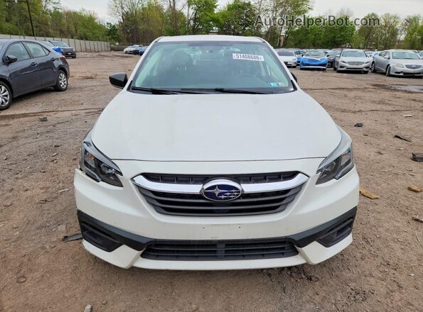 4S3BWAB67N3010285 2022 SUBARU LEGACY White Front view