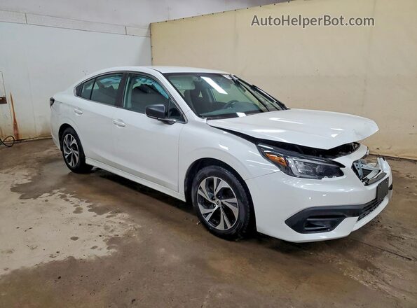 4S3BWAB68N3006486 2022 SUBARU LEGACY White Przód prawy