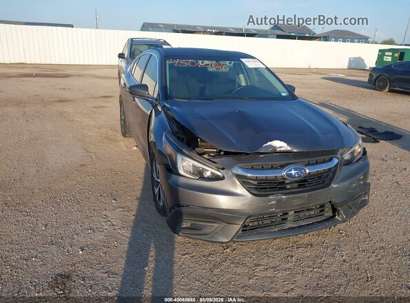 4S3BWAC62L3012599 2020 SUBARU LEGACY Gray Front view