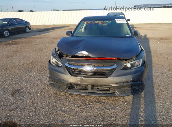 4S3BWAC62L3012599 2020 SUBARU LEGACY Gray Instrument cluster view