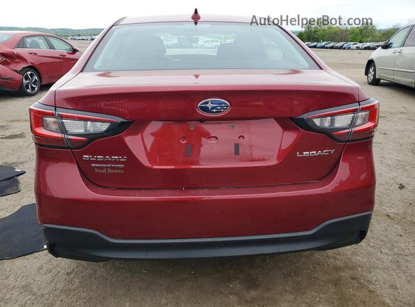 4S3BWAC63P3015498 2023 SUBARU LEGACY Red უკანა ხედი